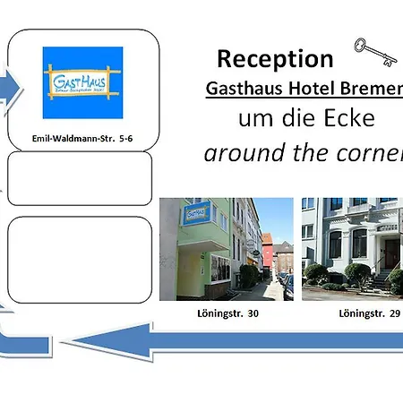 Πανσιόν Gasthaus Hotel Bremen